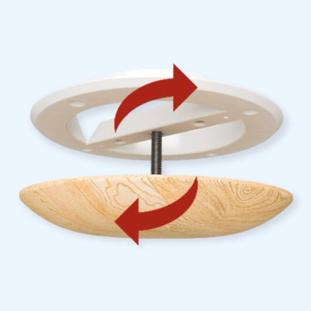 15DW Pine ERA Анемостат DW мет.фланец D165 D190 сосна